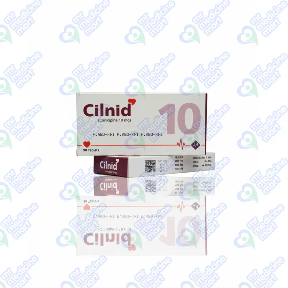 Cilnid 10mg Tablet 30's 