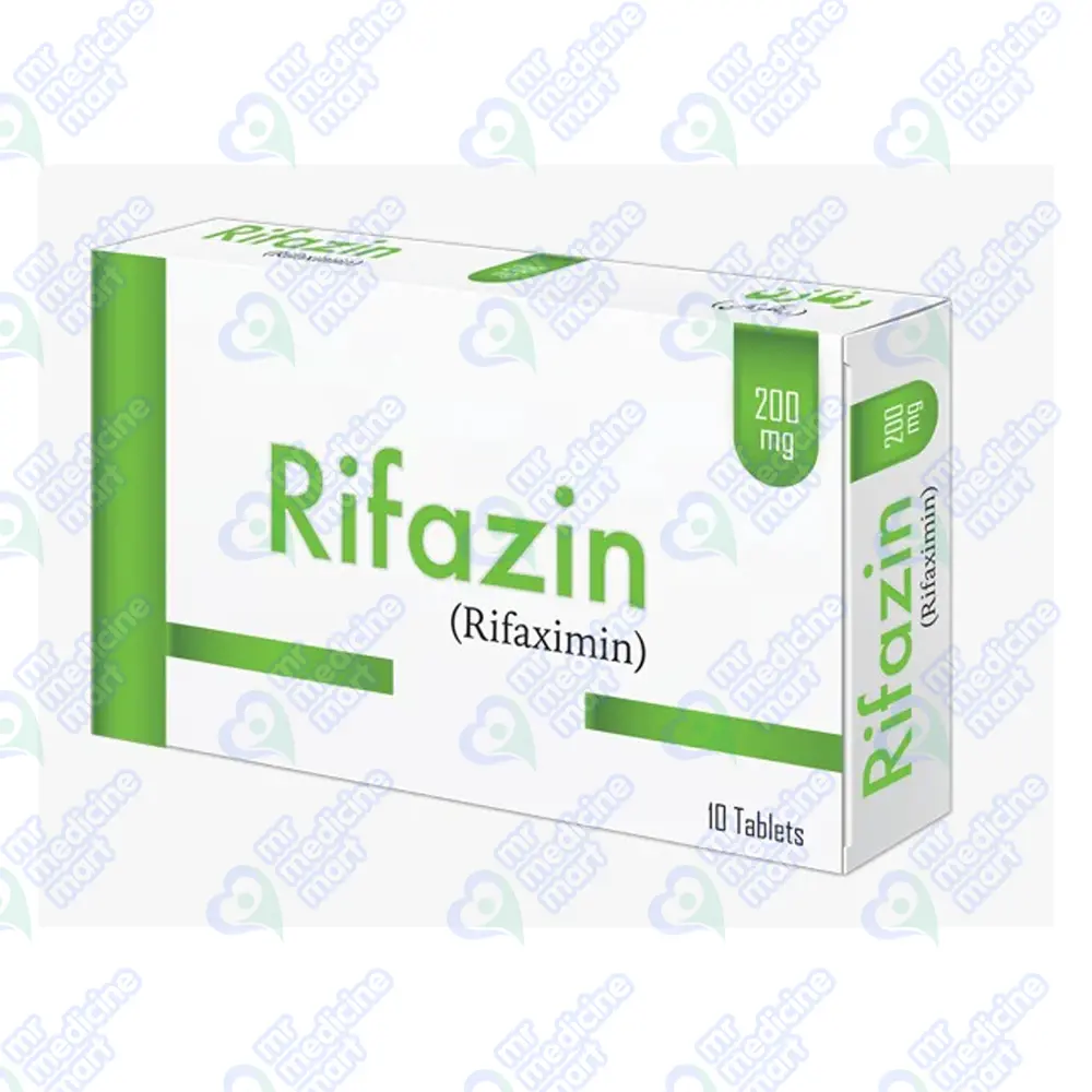 Rifazin 200mg Tablet 10's