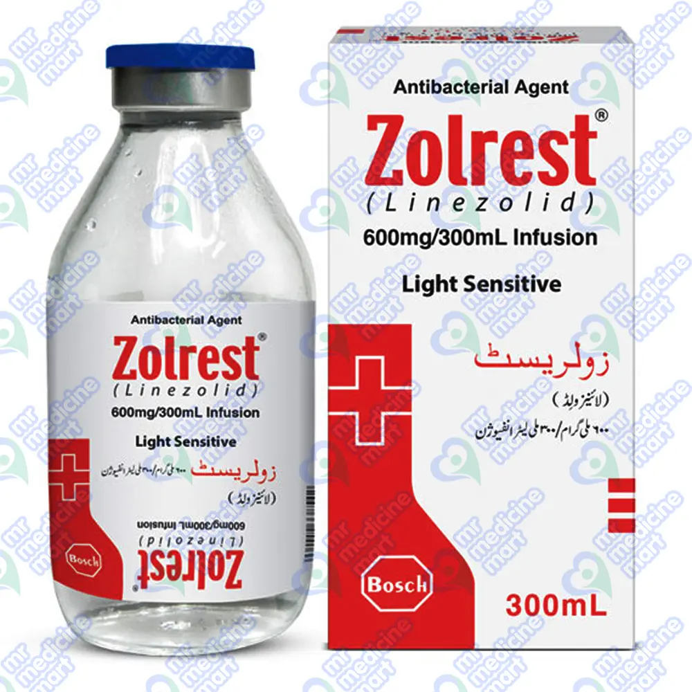 Zolrest 600mg Injection 300ml 