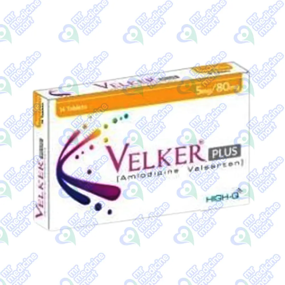 Velker Plus 5mg/80mg Tablets 14's
