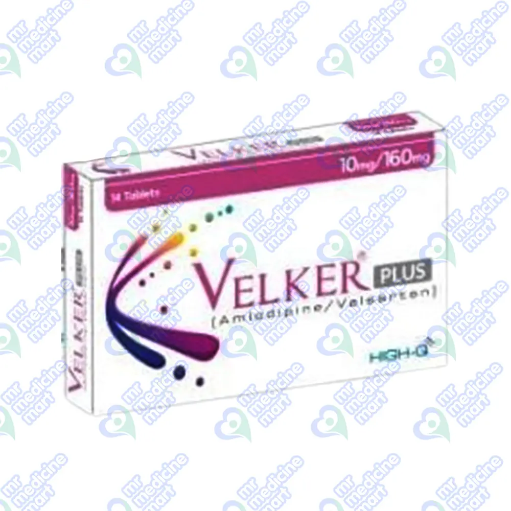 Velker Plus 10mg/160mg Tablets 14's