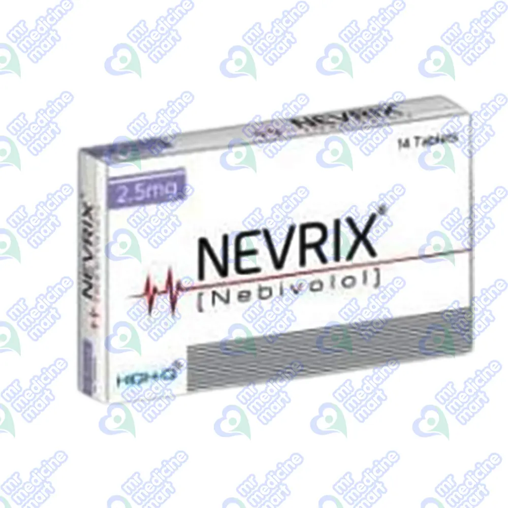 Nevrix 2.5mg Tablet (Nebivolol) Price In Pakistan I Uses & Benefit