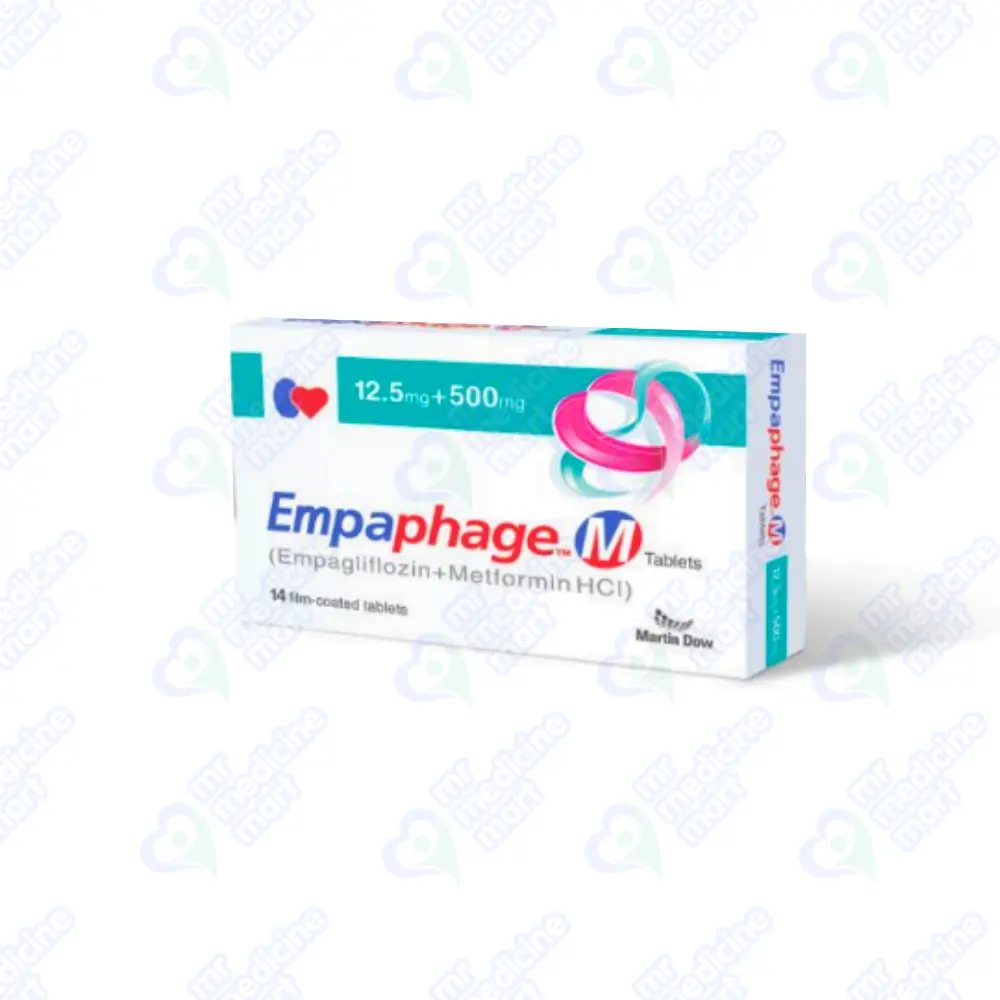 Empaphage M 12.5mg/500mg Tablet 14's
