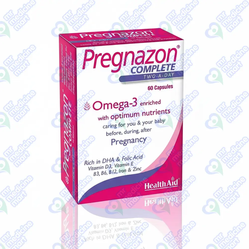 Pregnazon Complete Capsule 15's  