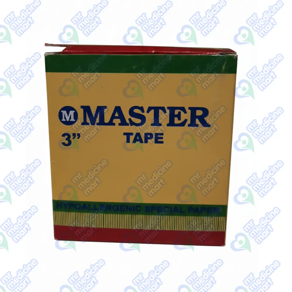 Master Paper Tape 3 Inch (7.5cmx3m) (1X4)