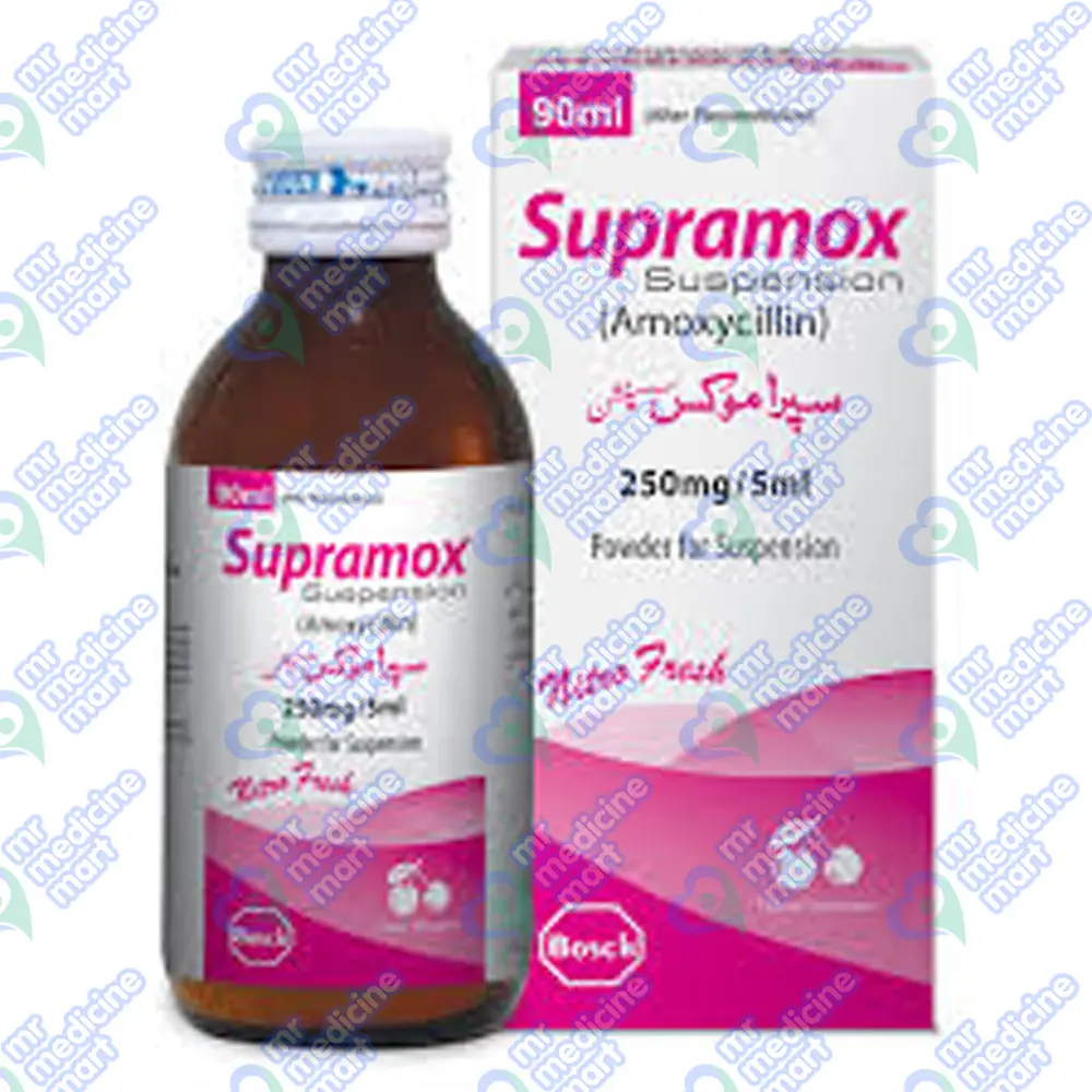 Supramox 250mg/5ml Syrup 90ml  