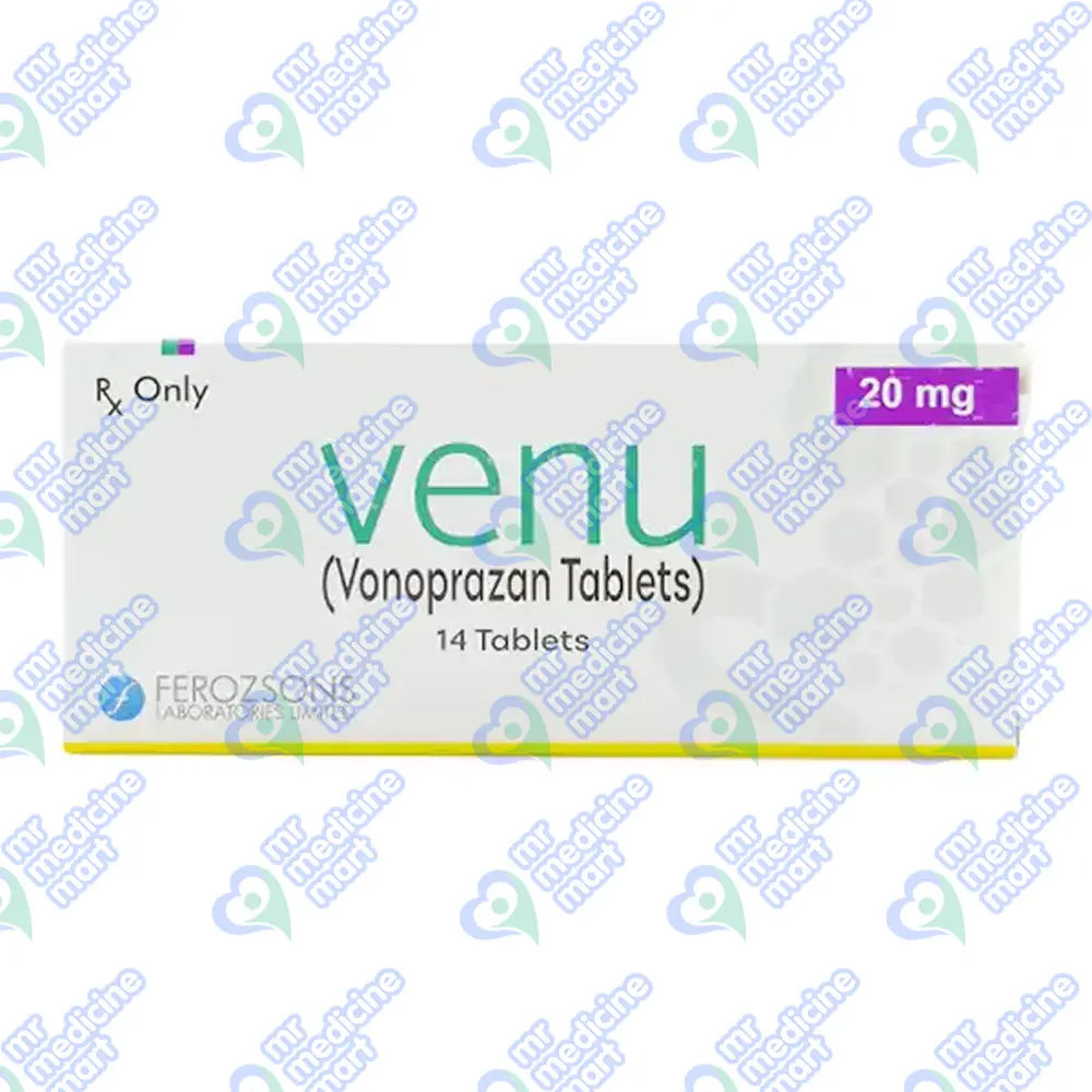 Venu 20mg Tablet 14's  