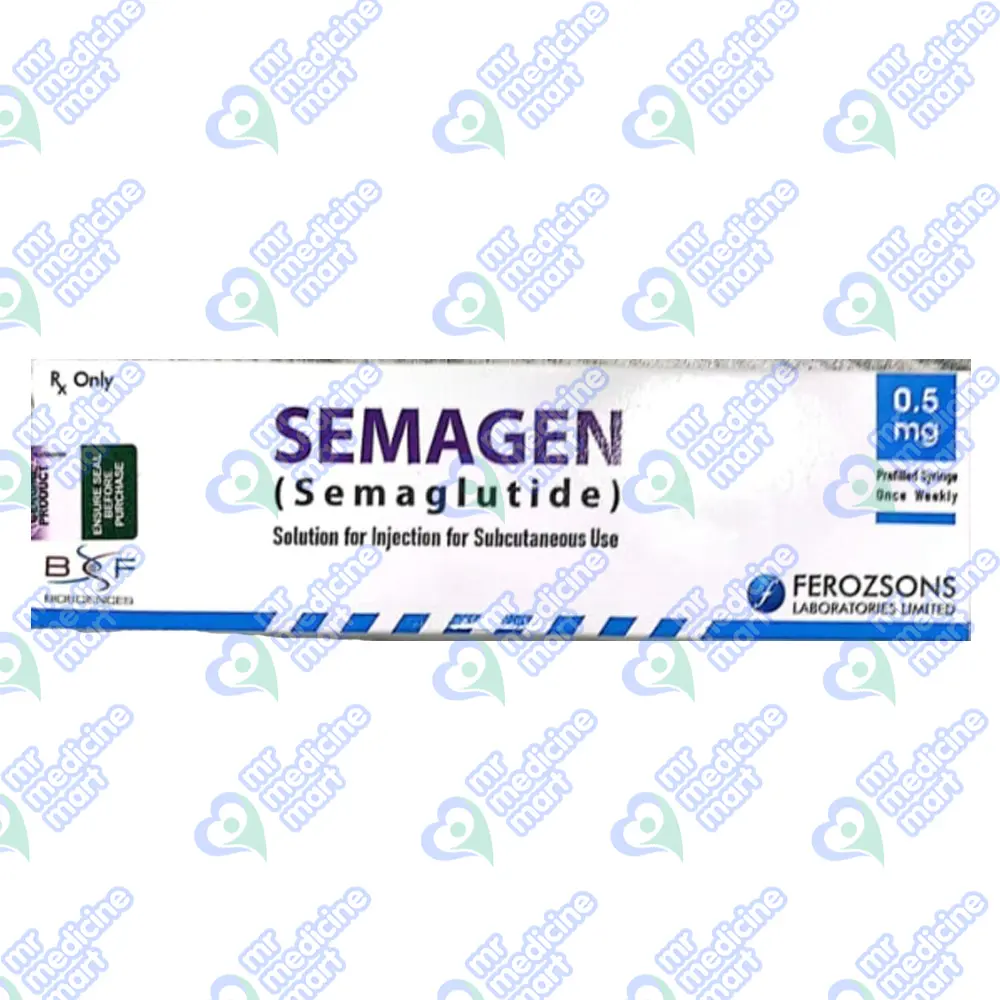 Semagen 0.5mg Injection 1's