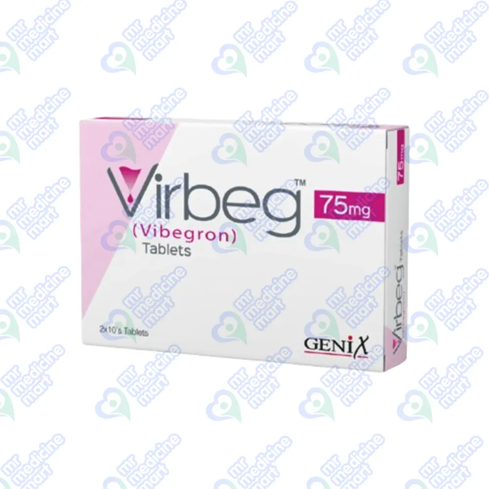 Virbeg 75mg Tablet 10's
