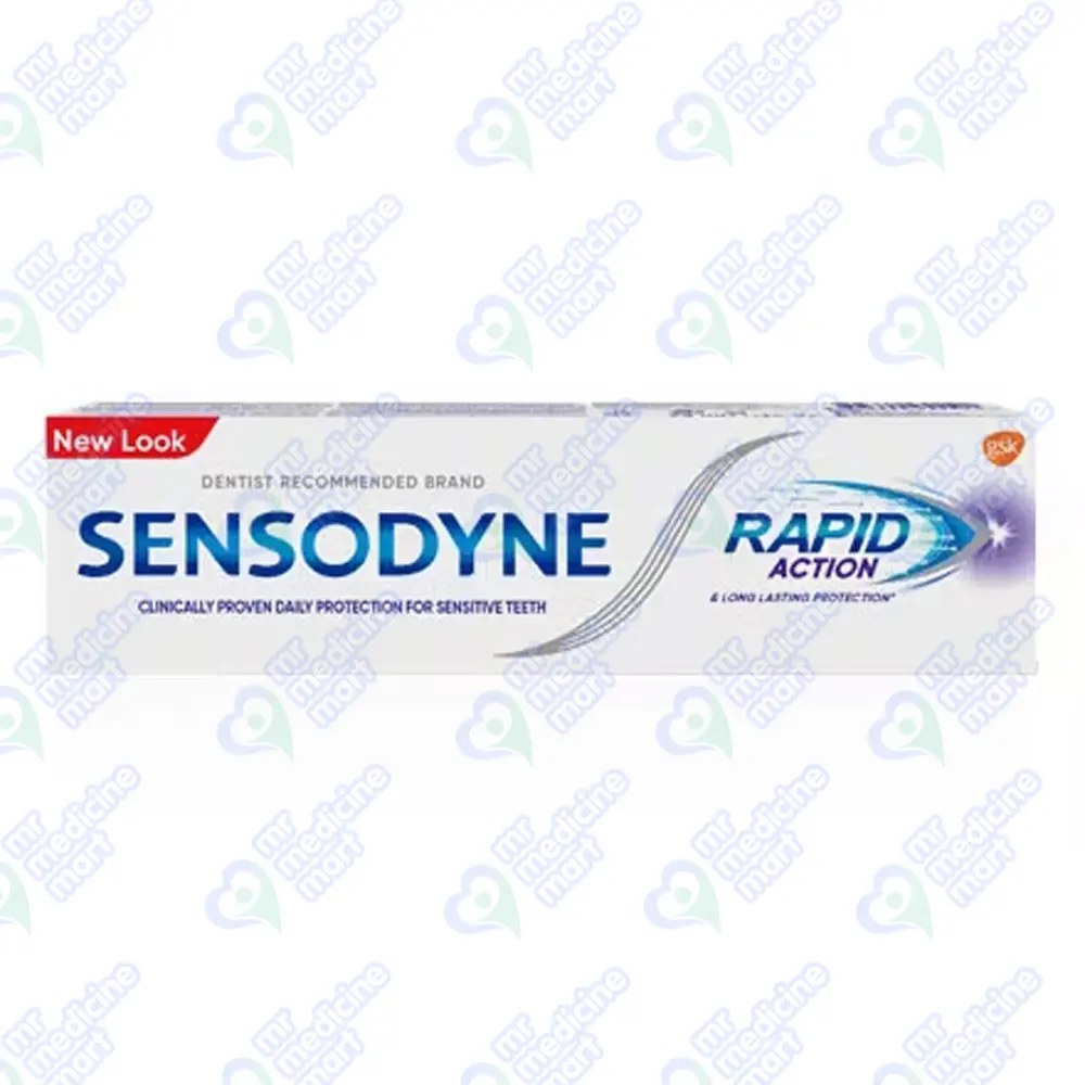 Sensodyne Rapid Action Toothpaste  (Toothpaste 100g)