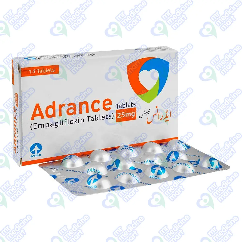 Adrance 25mg Tablet 14's