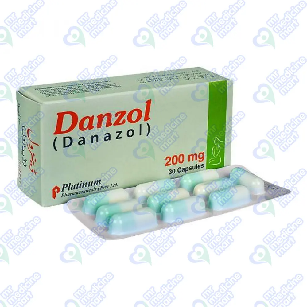 Danzol 200mg Capsule 