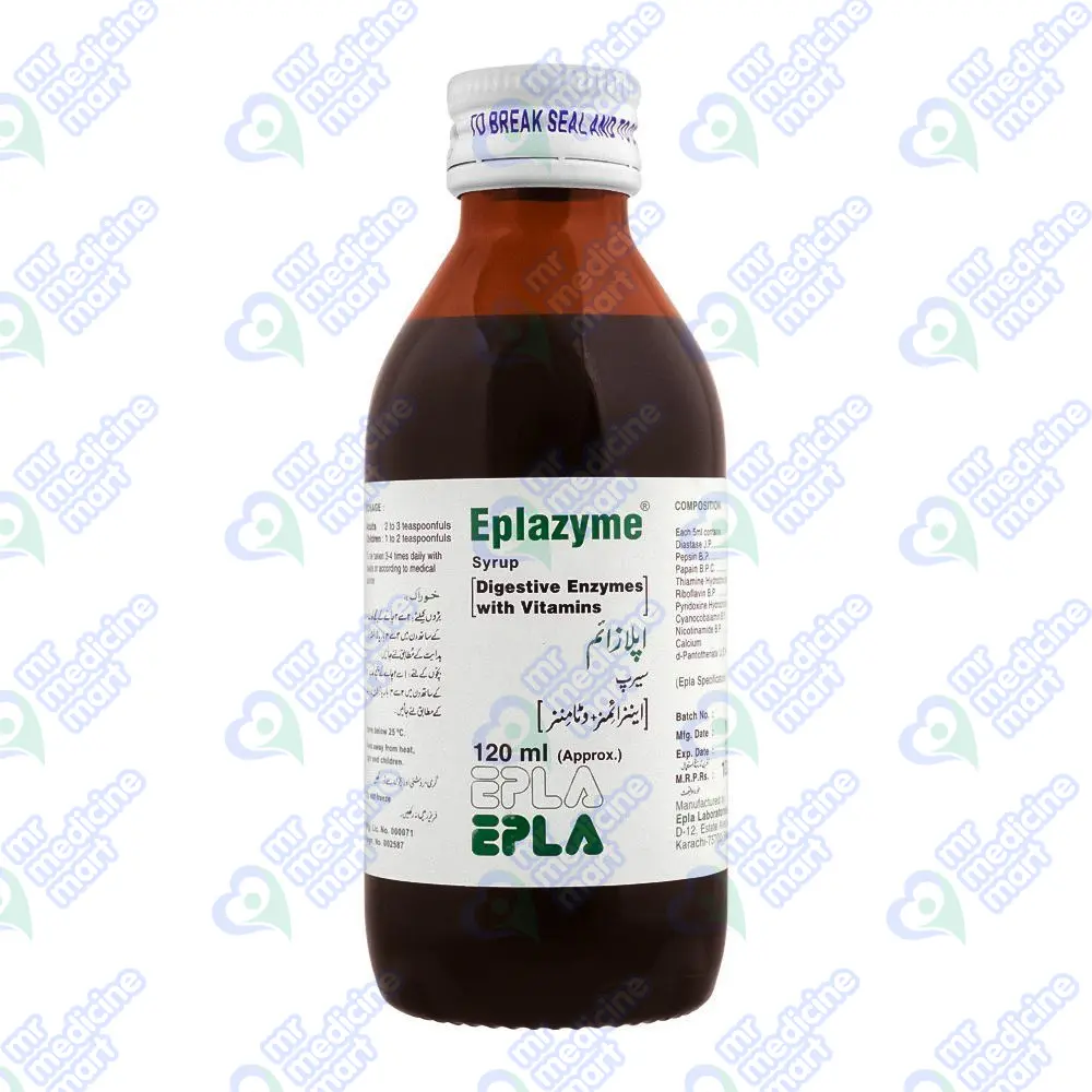 Eplazyme Syrup 120ml 