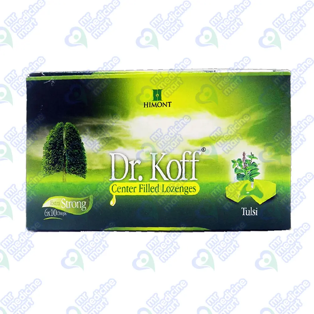 Dr Koff CF Lozenges Tablet 60's (Tulsi)