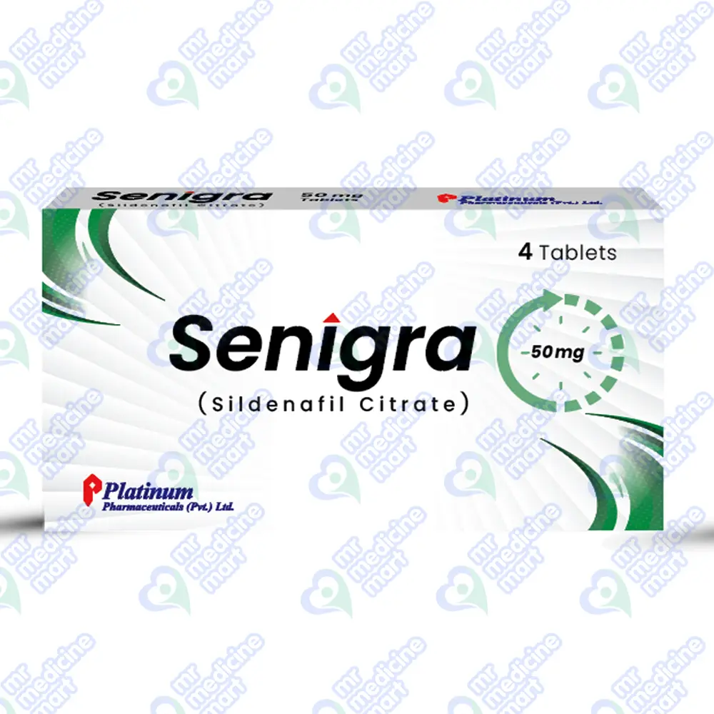Senigra 50mg Tablet 4's
