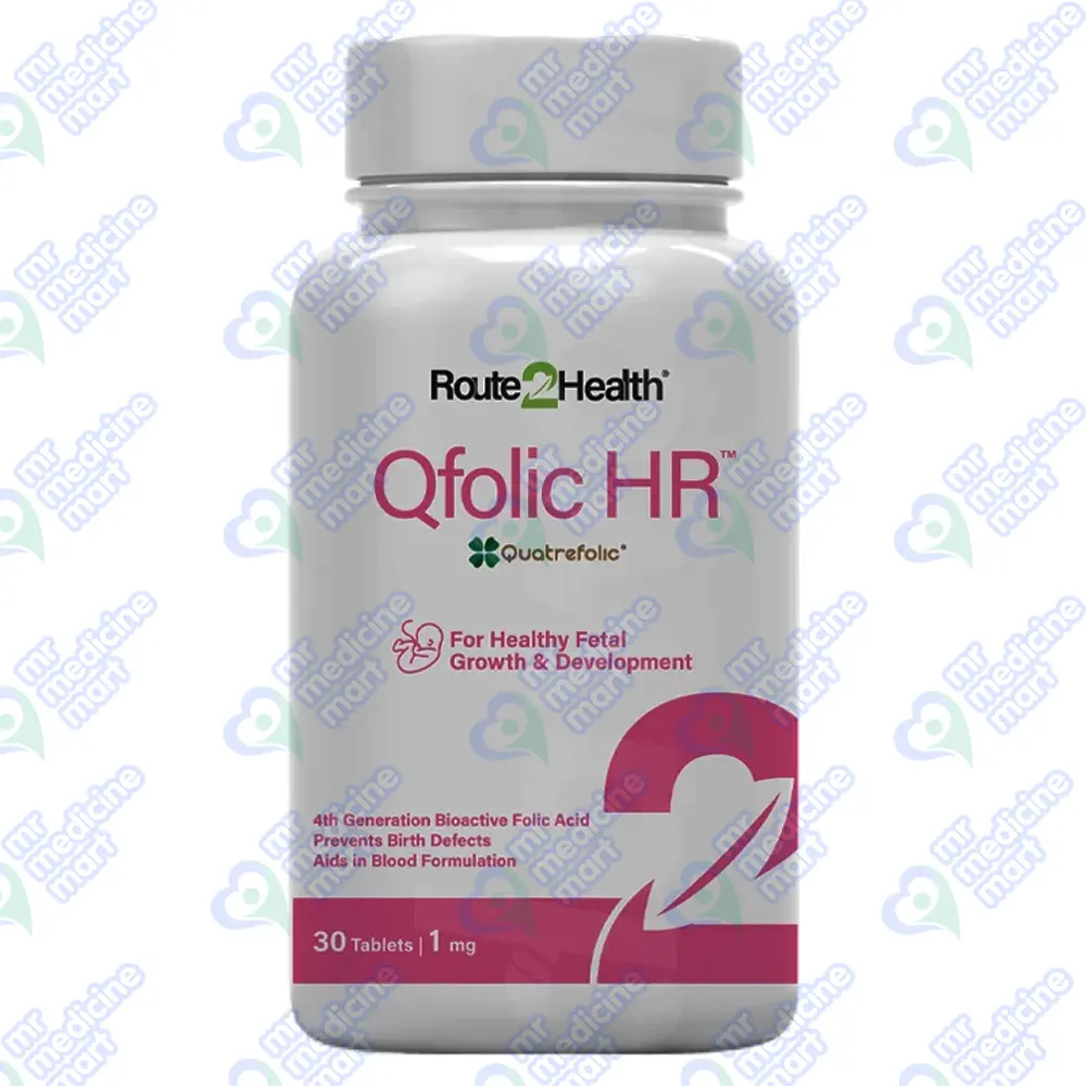 R2H Qfolic HR 1mg Tablet 30's