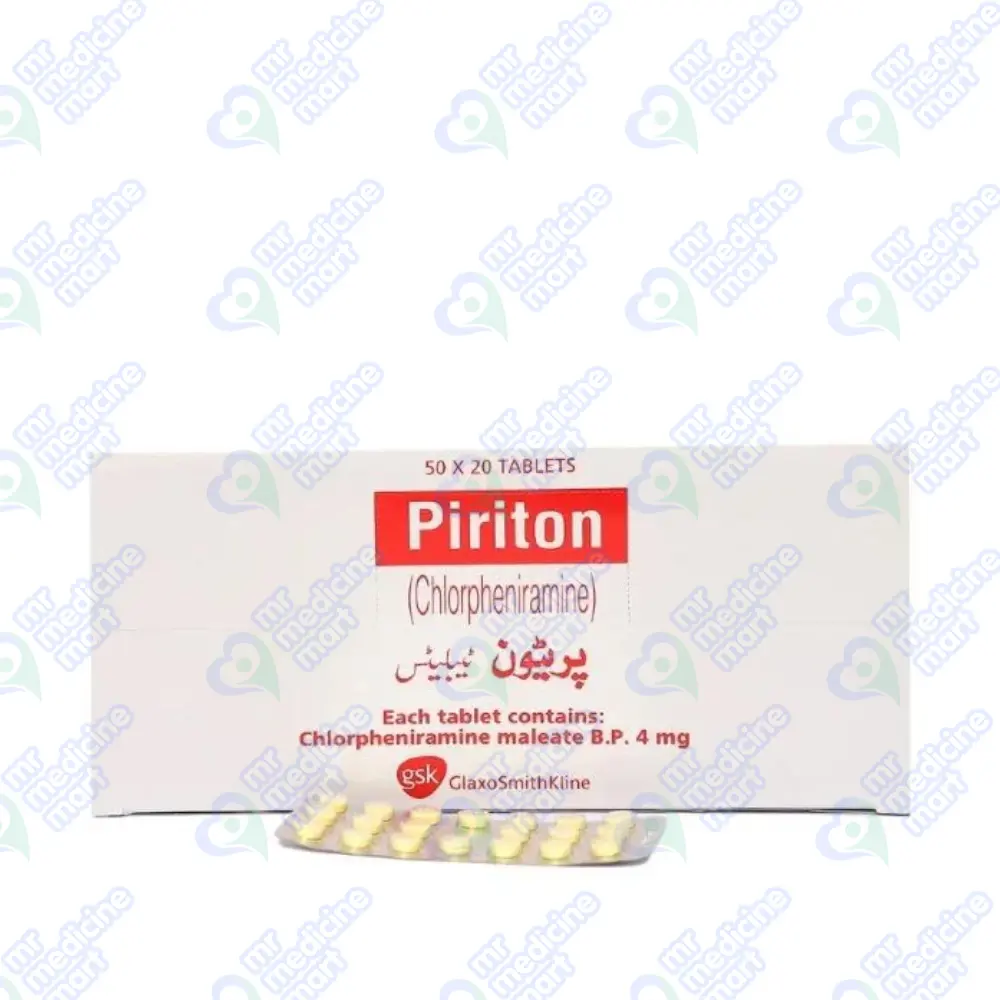 Piriton 4mg Tablet 20's