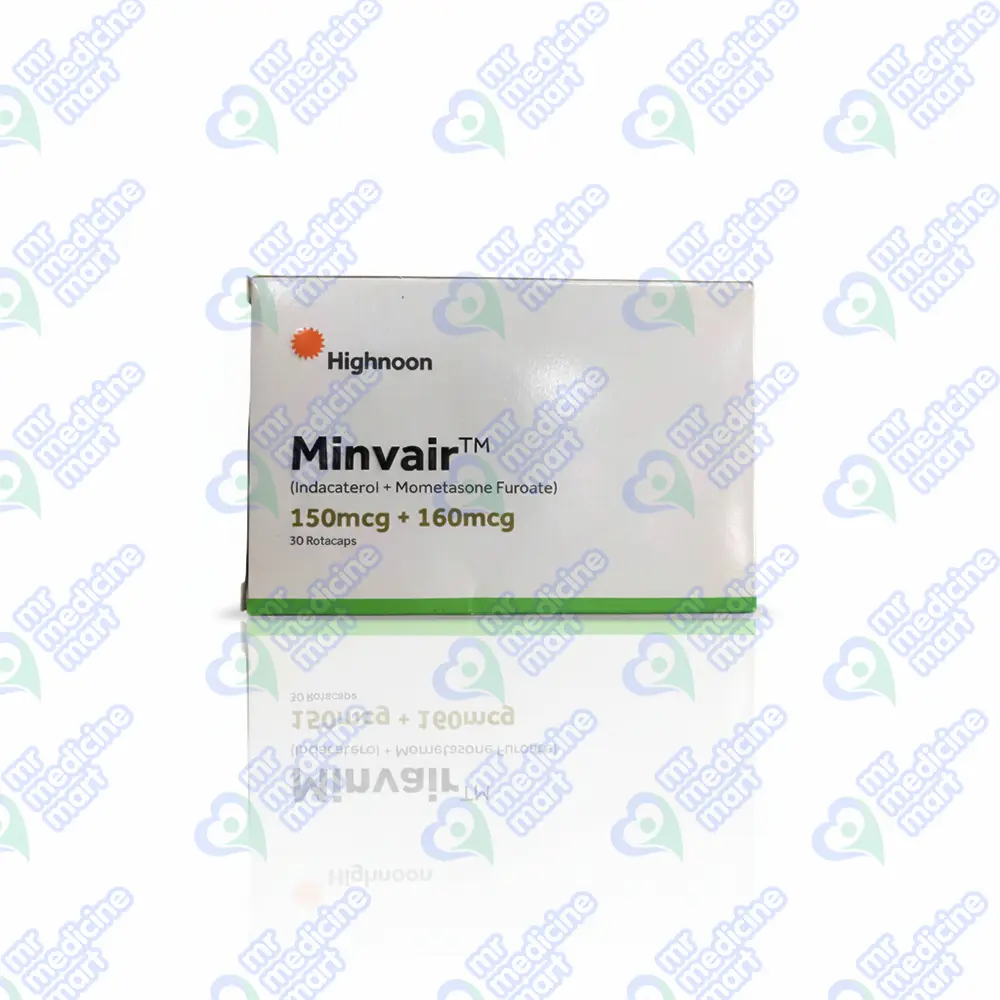 Minvair 150mcg/160mcg Capsule 10's