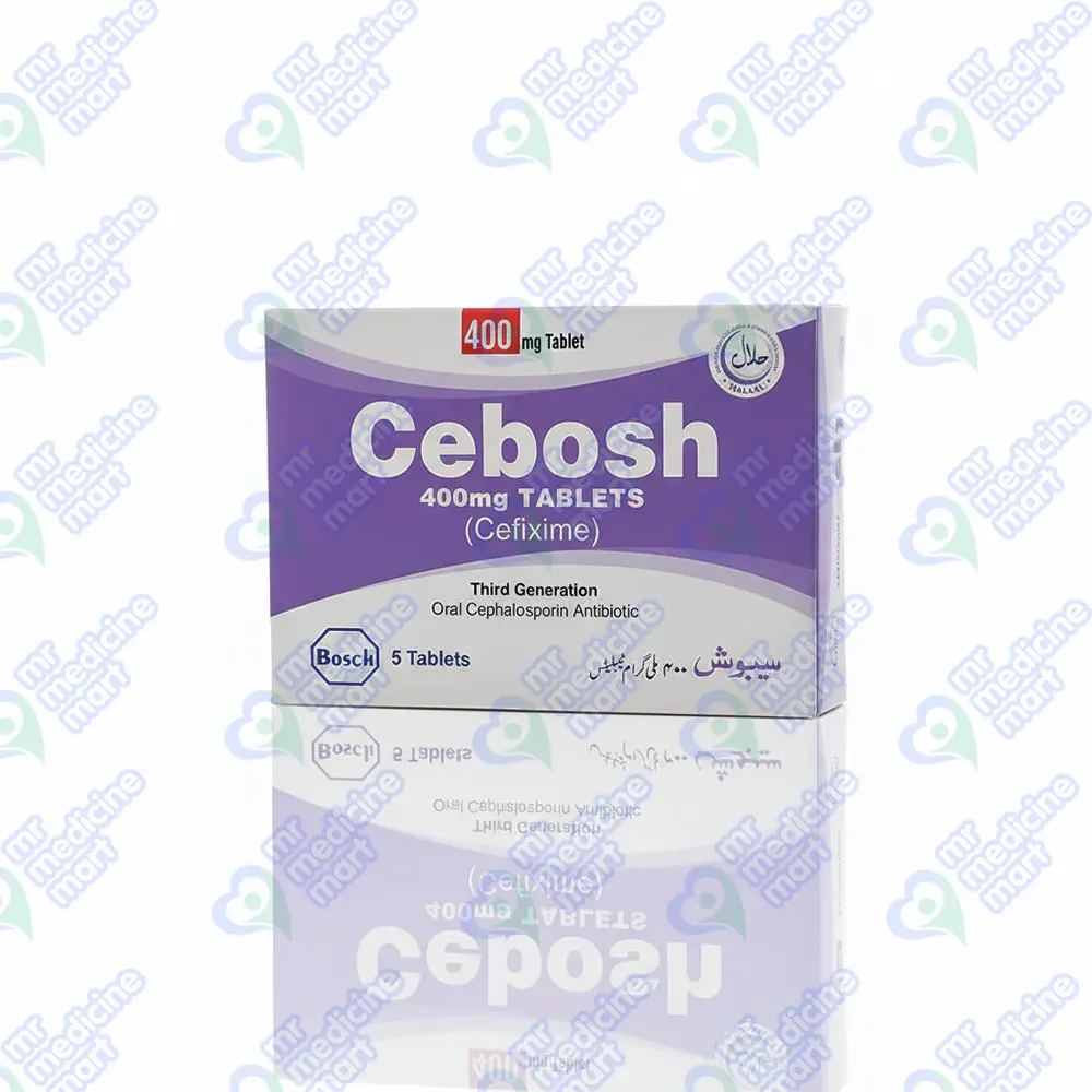 Cebosh 400mg Tablets 5's