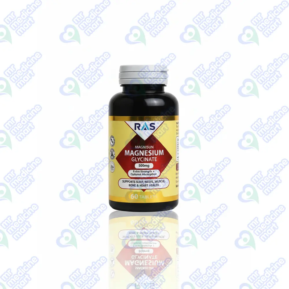 RAS Magnesium Glycinate 500mg Tablet 60's