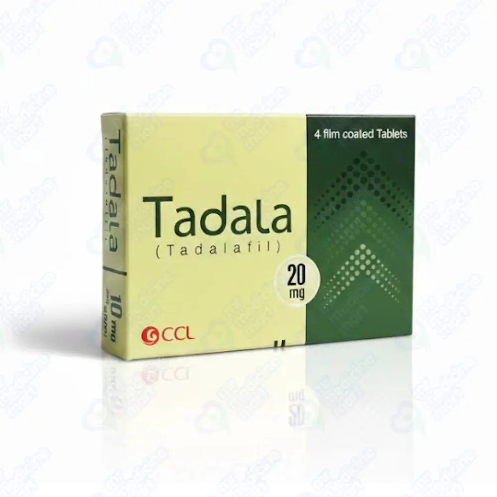 Tadala 20mg Tablet 4's