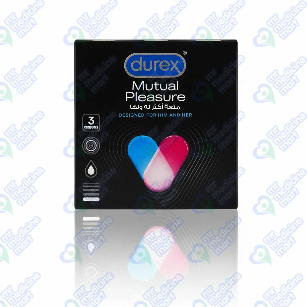 Durex Mutual Pleasure Condom 3's