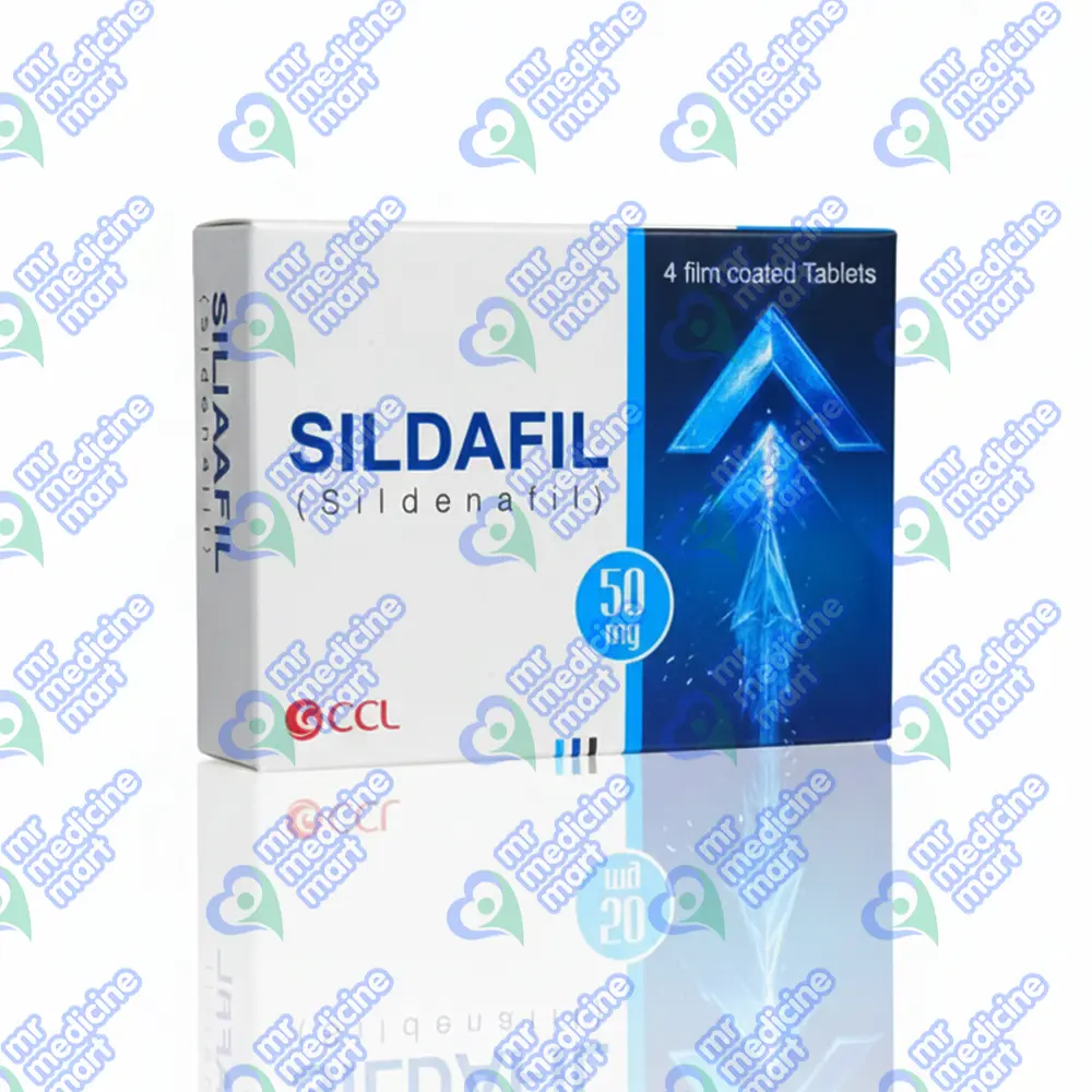 Sildafil 50mg Tablet 4's