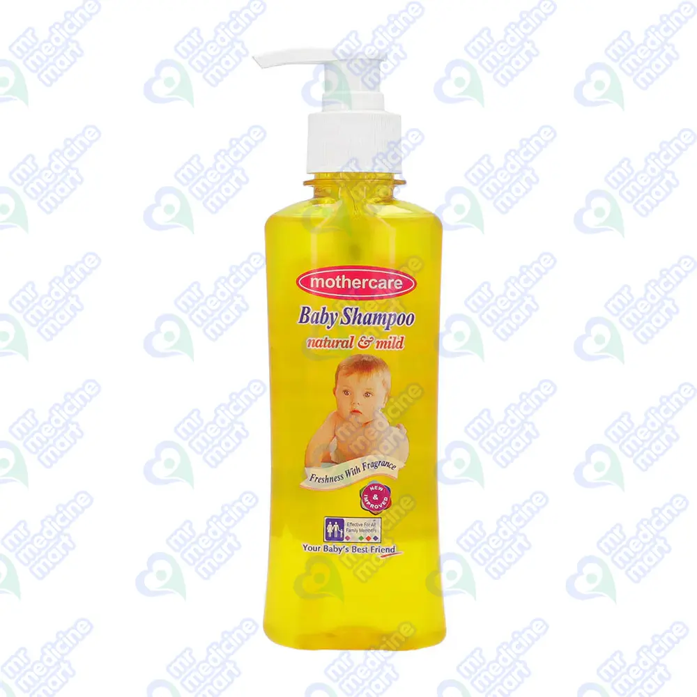 Mothercare Shampoo Natural & Mild-Yellow