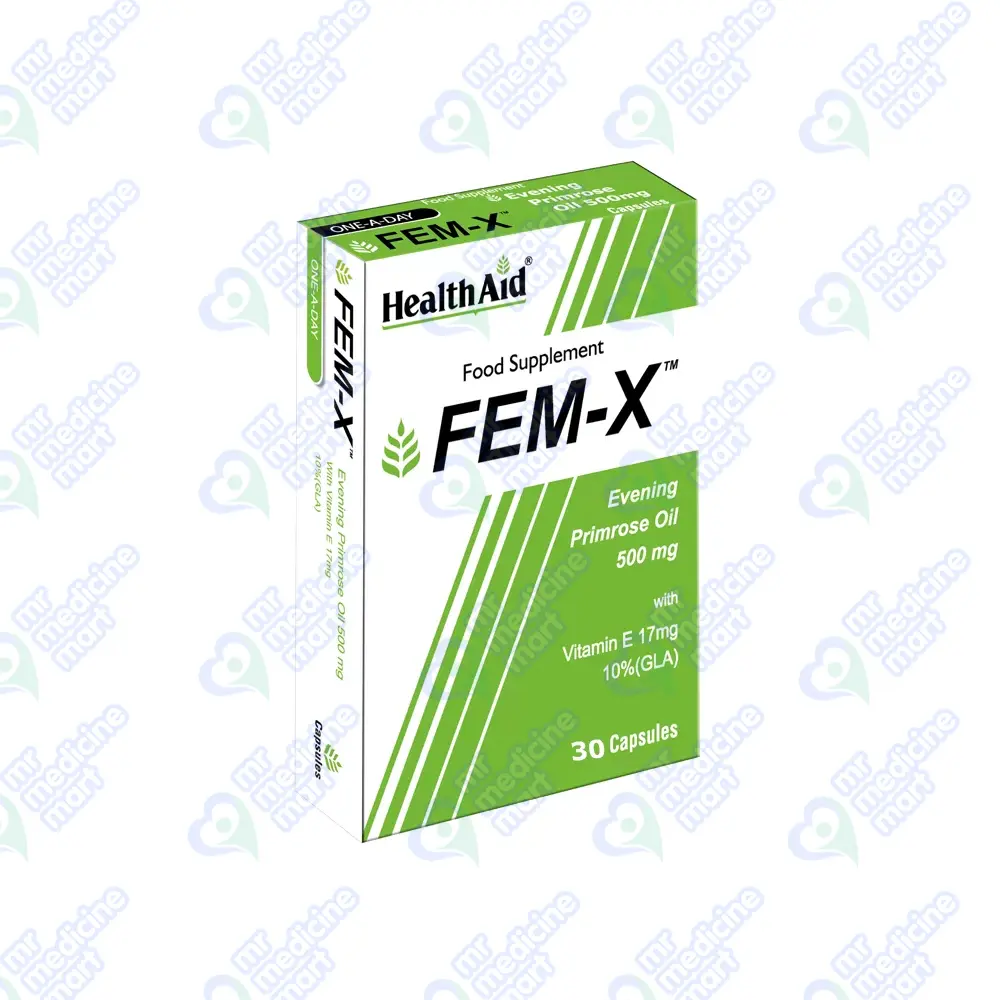Health Aid Fem X 500mg Capsule 30's