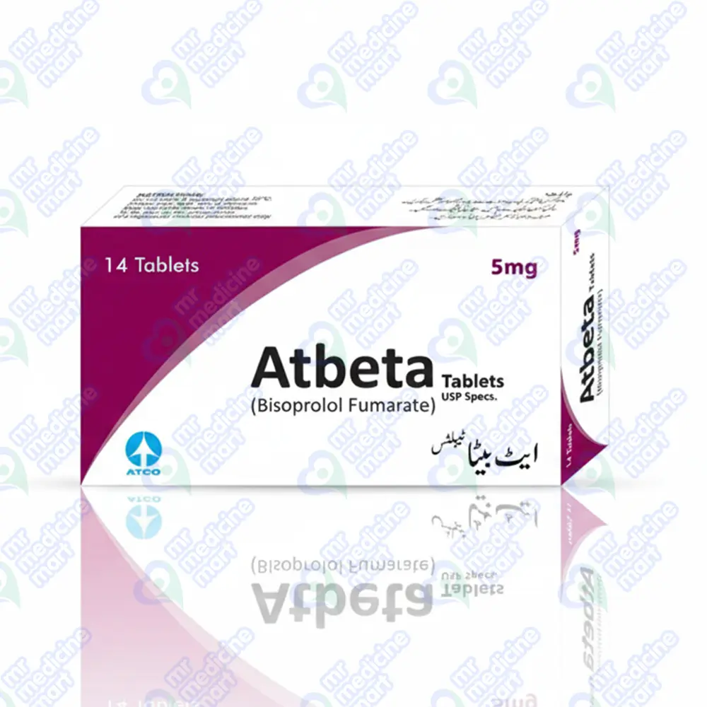 Atbeta (Bisoprolol) 5mg Tablet