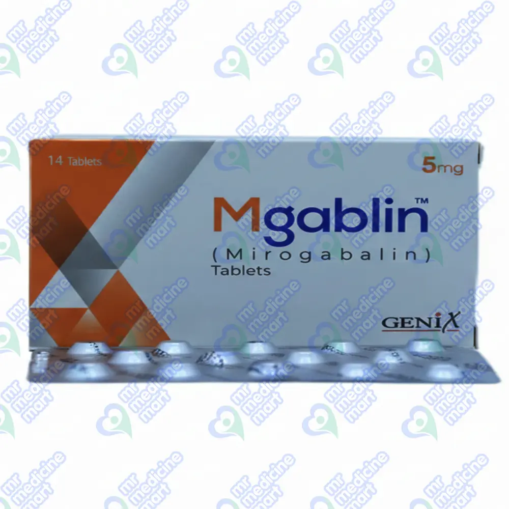 Mgablin 5mg Tablet 14's