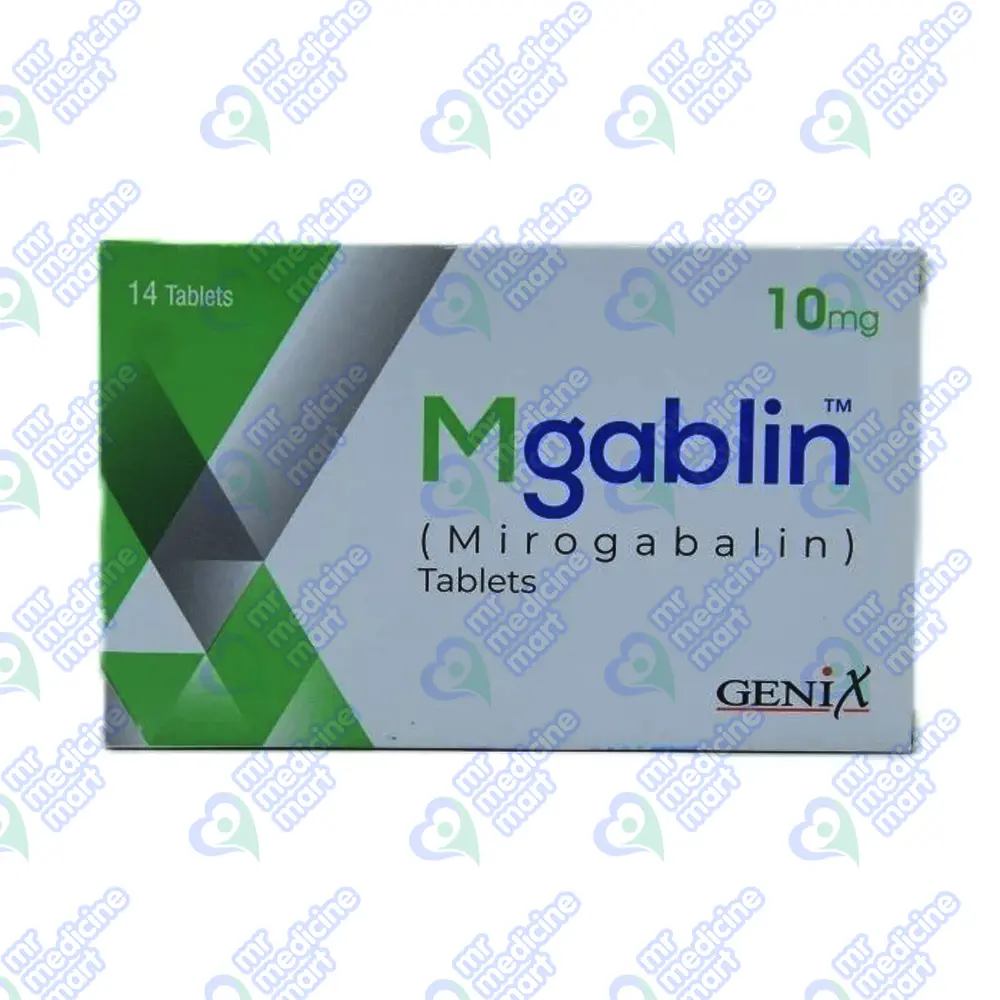 Mgablin 10mg Tablet 14's