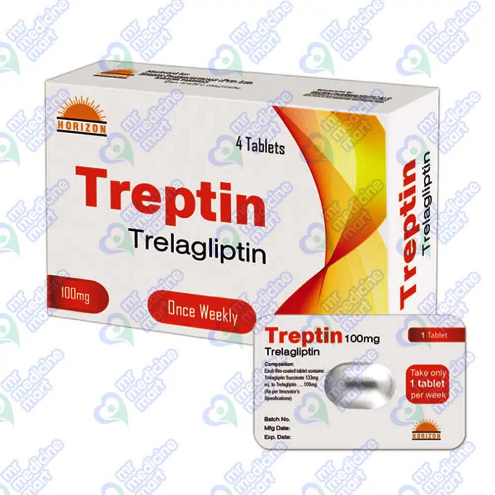 Treptin 100mg Tablet 4's