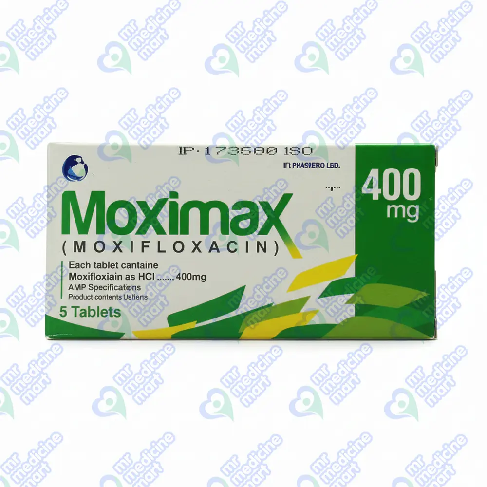 Moximax 400mg Tablet 5's