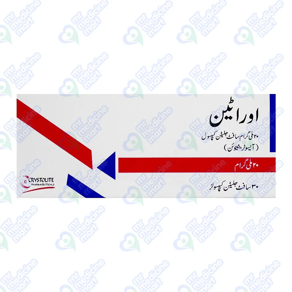 Oratane 20mg Capsule 