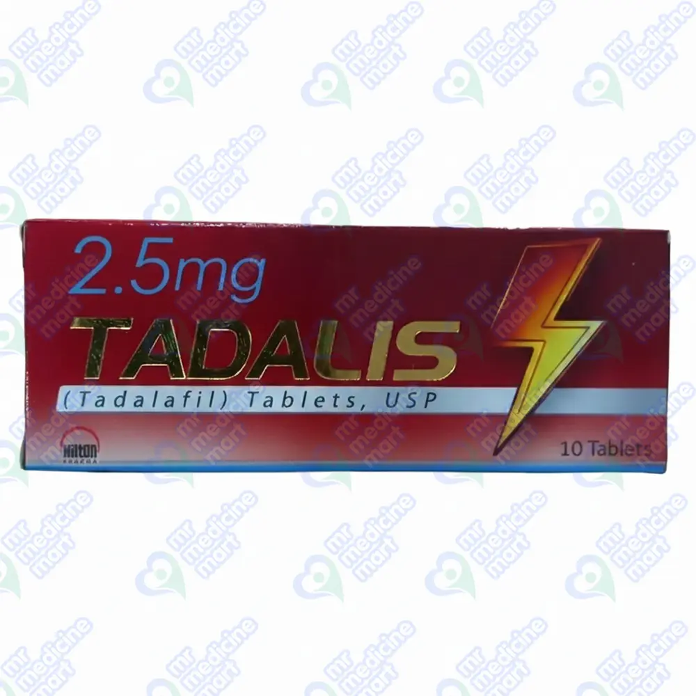 Tadalis 2.5mg Tablets
