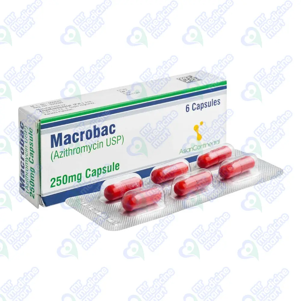 Macrobac 250mg Capsule 