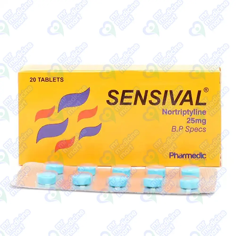 Sensival 25mg Tablet 