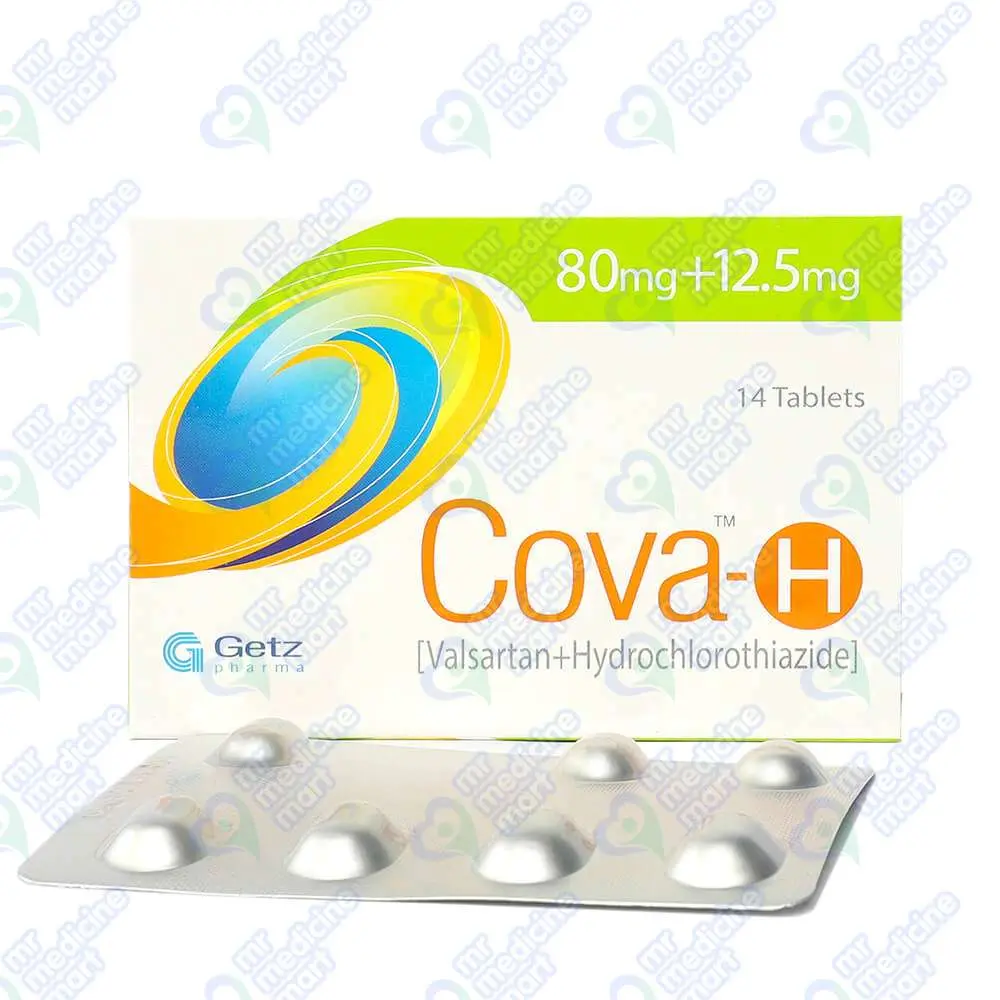 Cova H 80mg/12.5mg Tablet
