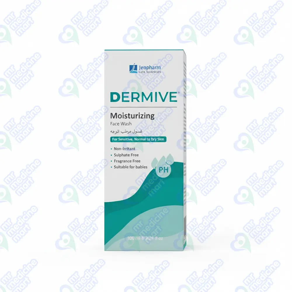 Dermive Moisturizing Face Wash 100ml