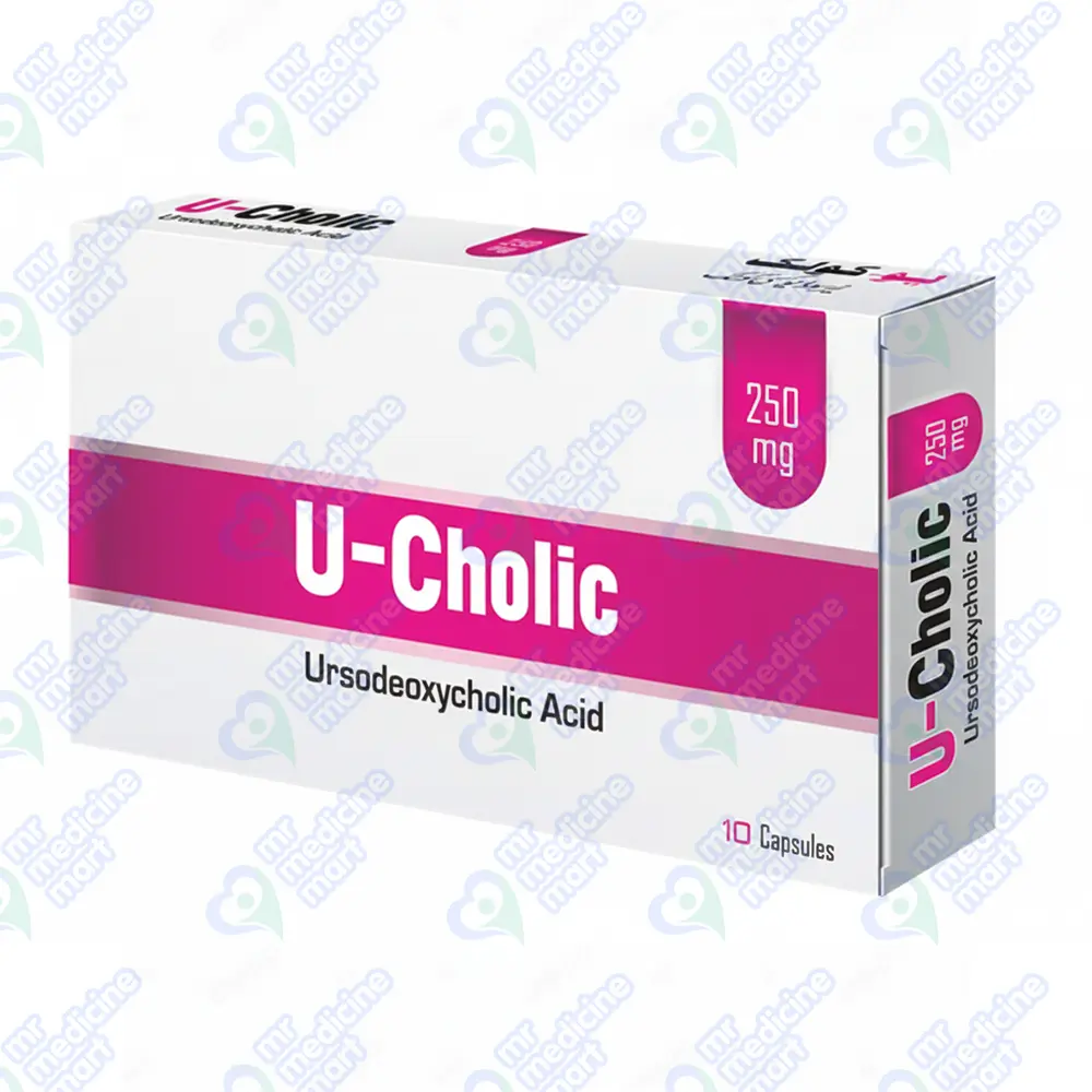 U Cholic 250mg Capsule 