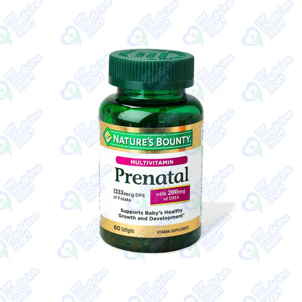 Nature's Bounty Prenatal Capsule 60's
