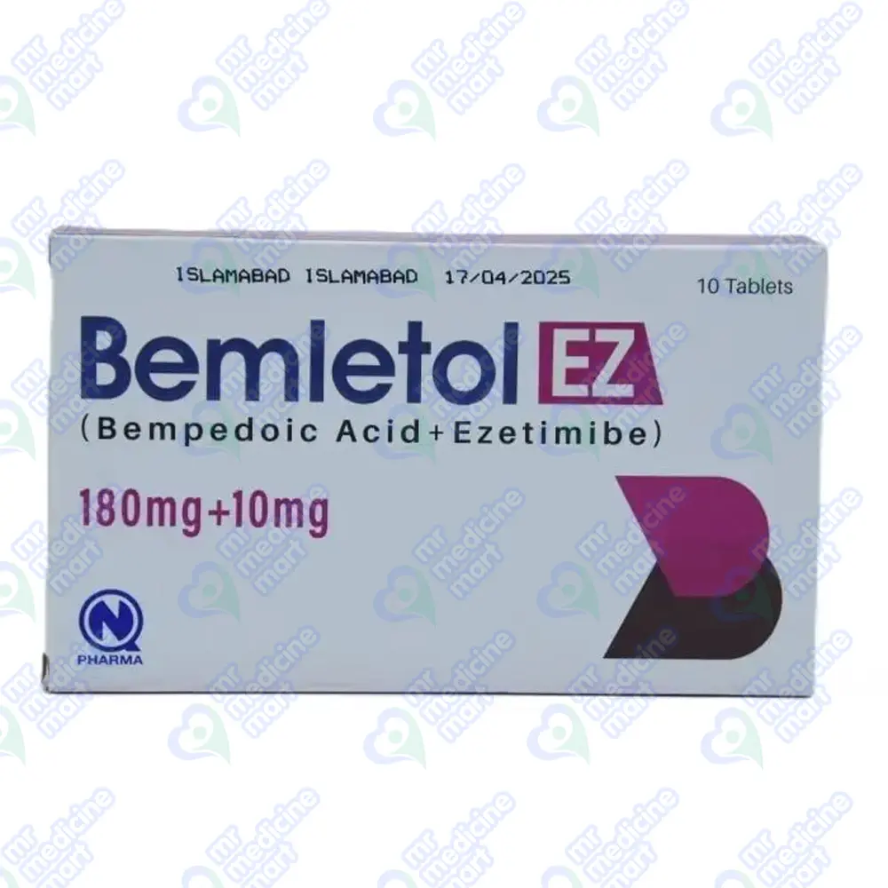 Bemletol EZ 180mg/10mg Tablet 