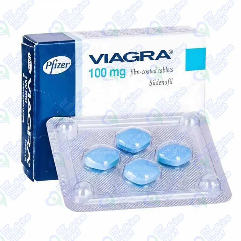Viagra Tablet 100mg 4's (Turkey Imported) 