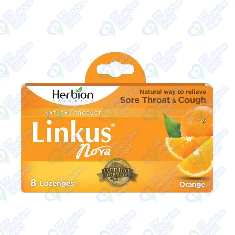 Linkus Lozenges Orange 8's 