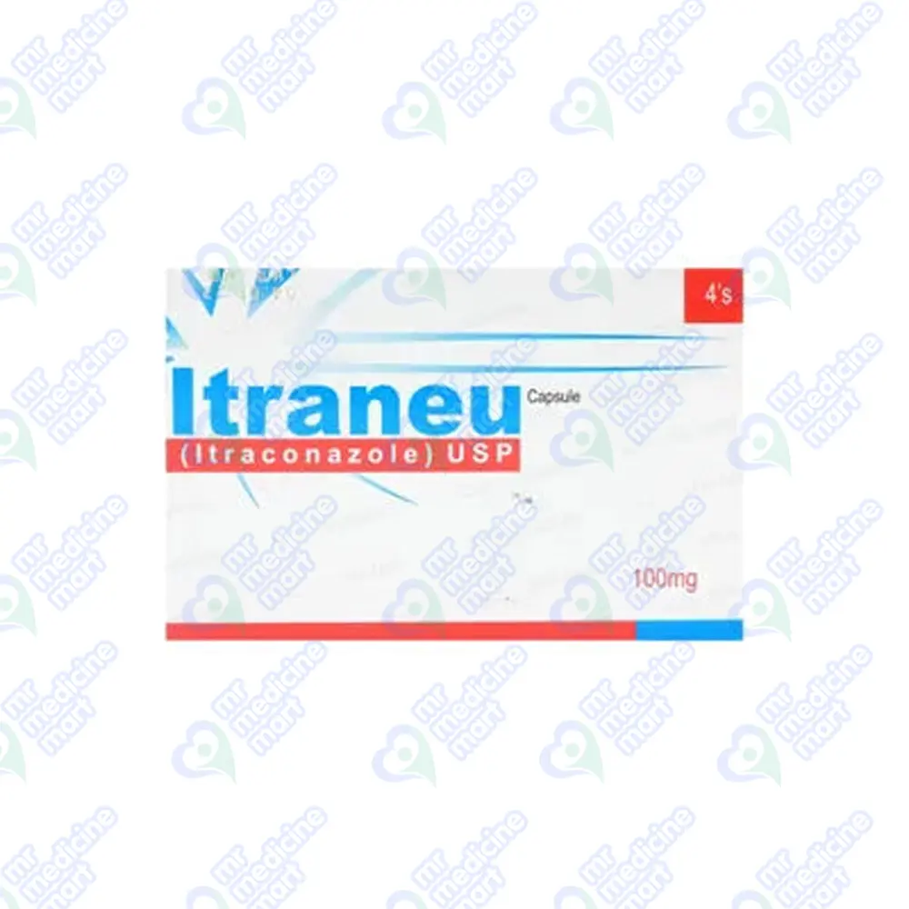 Itraneu 100mg Capsule 4's