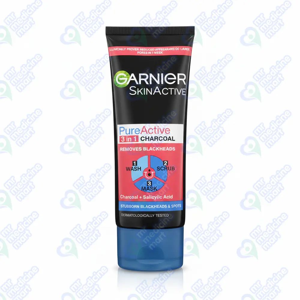 Garnier Skin Active Charcoal Face Wash 100ml