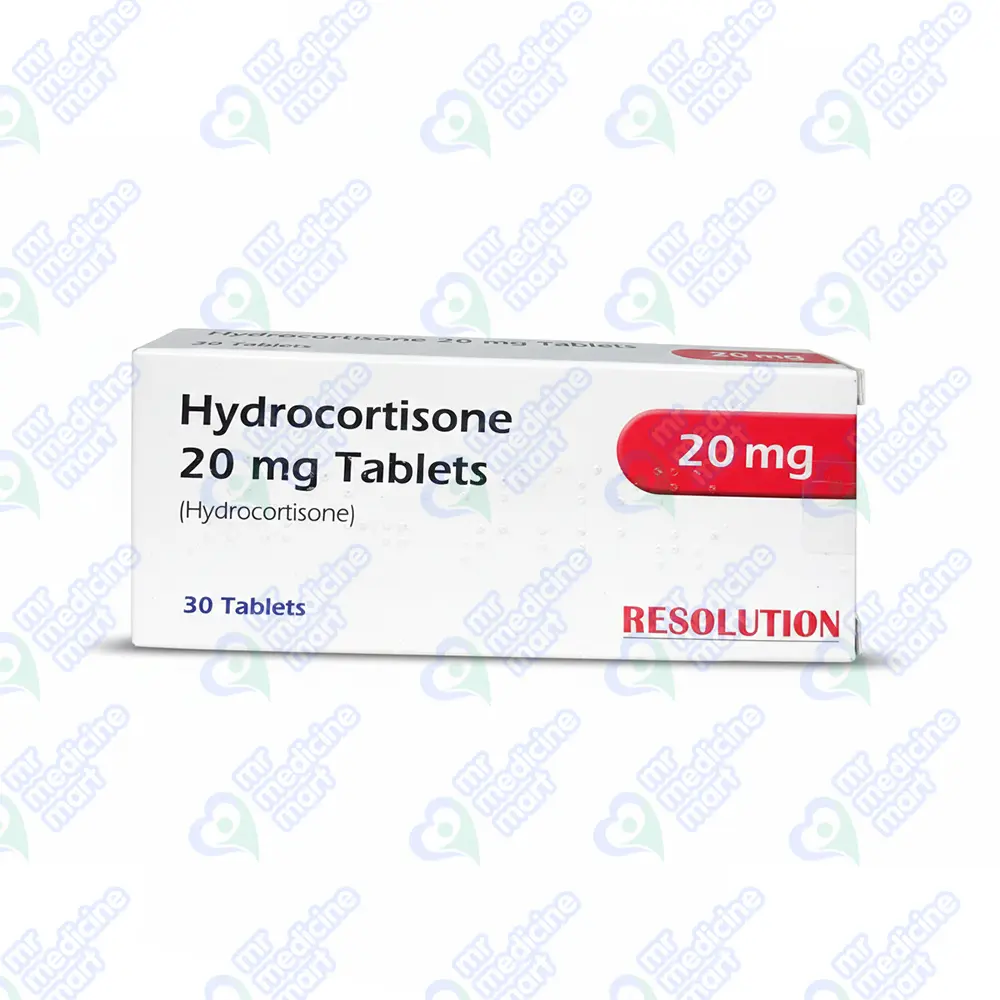 Resolution Hydrocortisone 20mg Tablet (Imported)