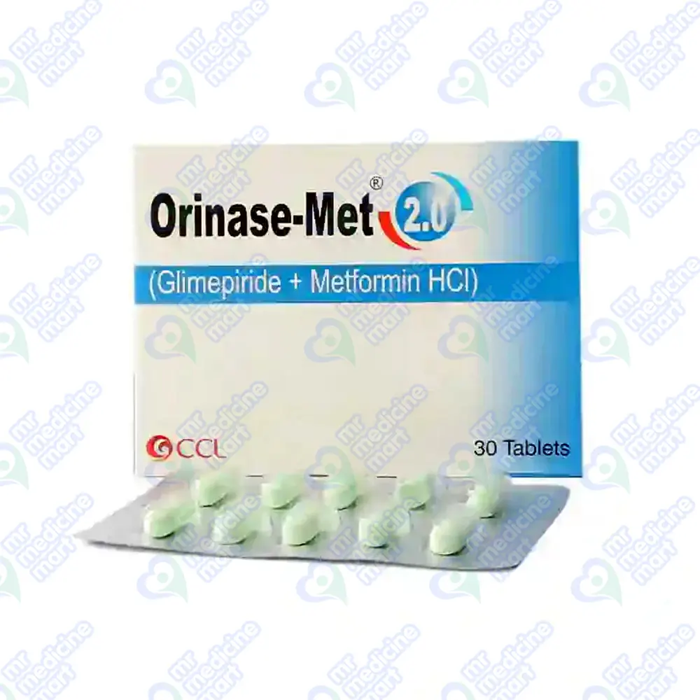 Orinase Met Tablet 2.0mg/500mg 