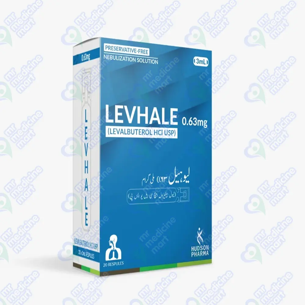 Levhale 0.63mg Nebulization Solution 3ml
